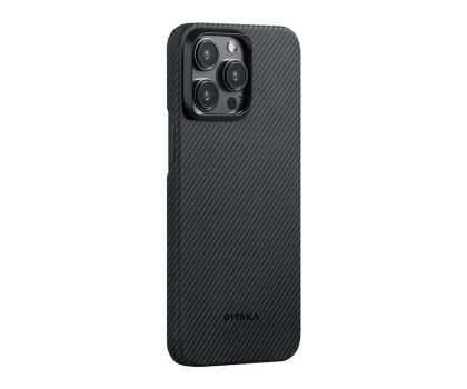 Etui / obudowa na smartfona PITAKA MagEZ 4 600D case black/grey twill iPhone 15 Pro